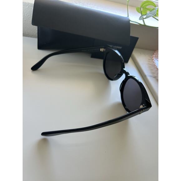 Saint Laurent Sunglasses SL M25/K 005 Polished Black 56-20-145 YSL Italy main image 6